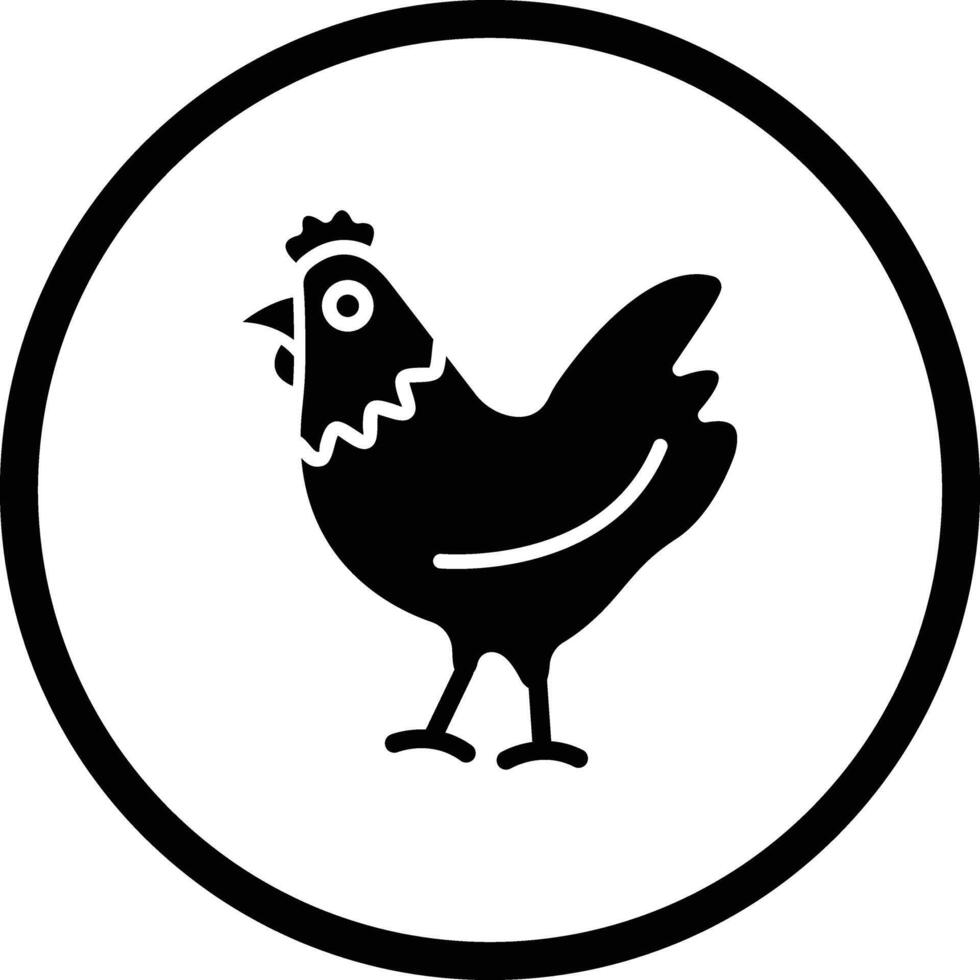 Chicken Icon Design Illustration vector