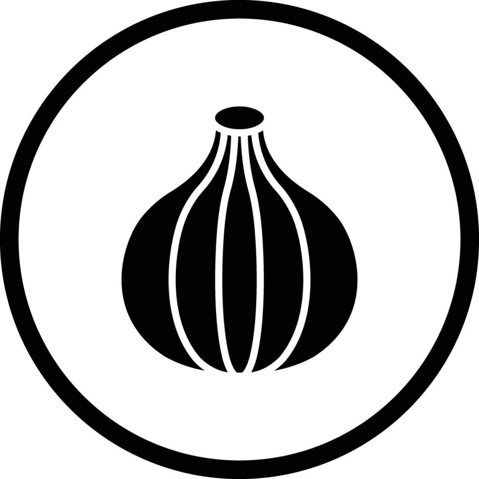 Onion Icon Design Illustration vector