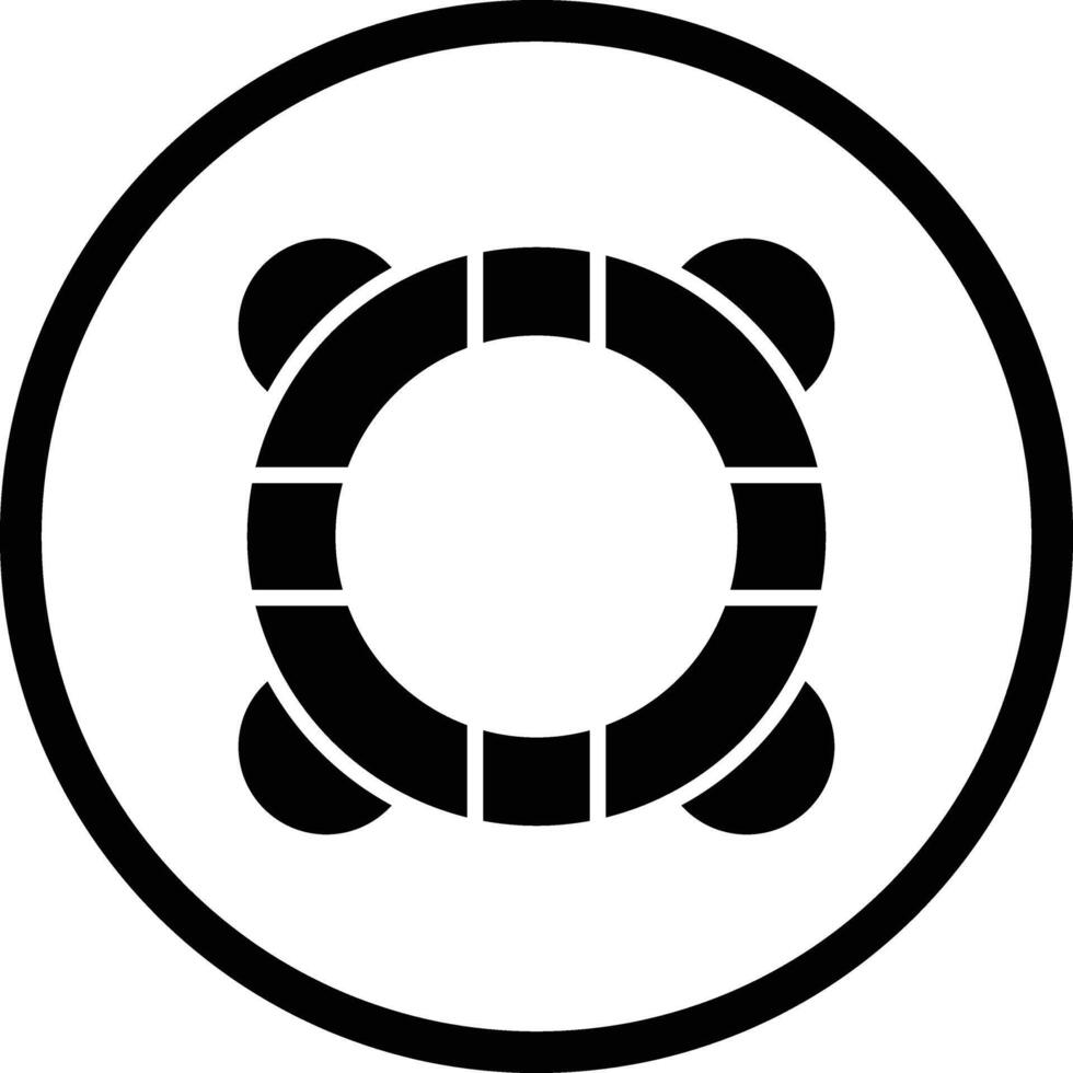 Lifeguard Icon Design Illustration vector