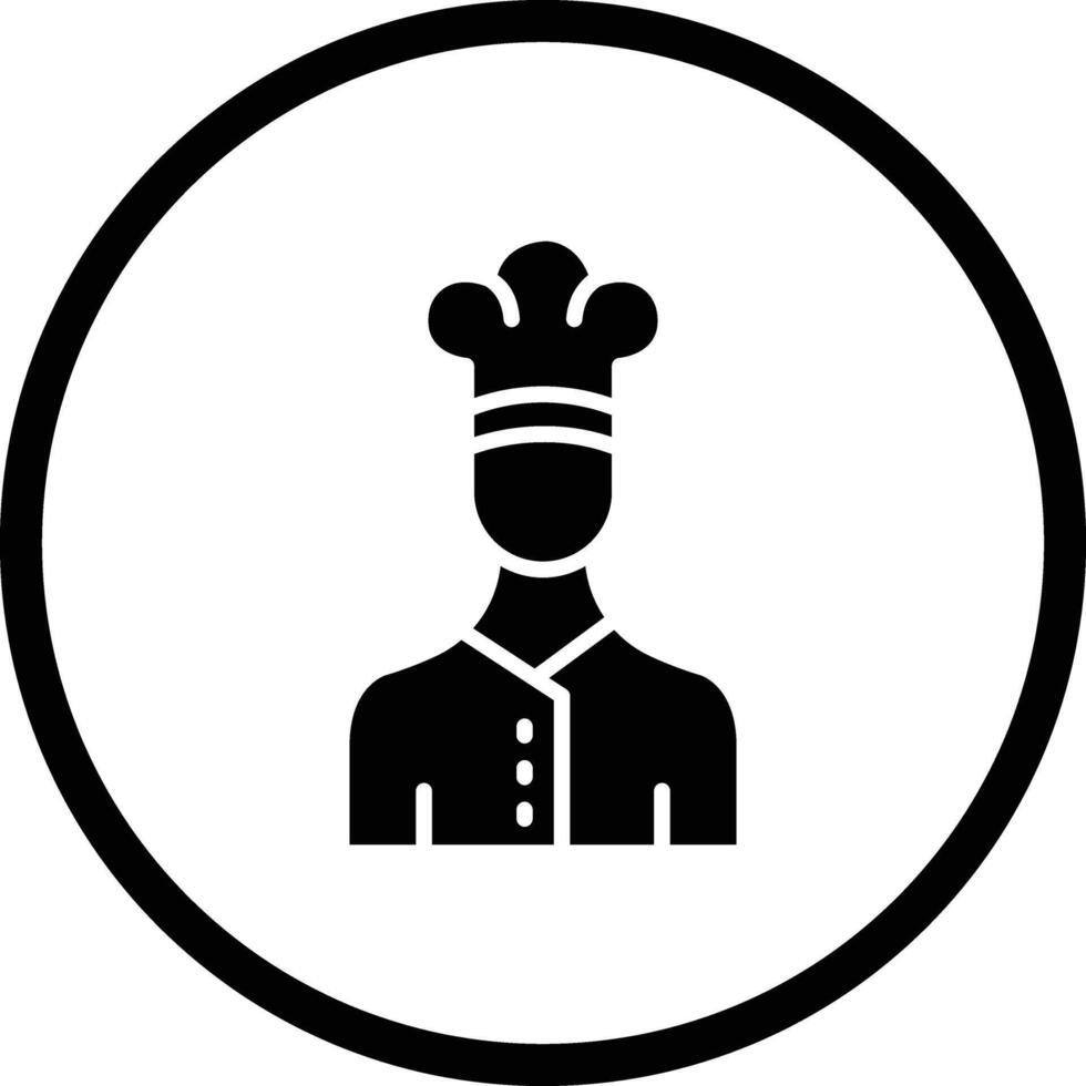 Chef Icon Design Illustration vector