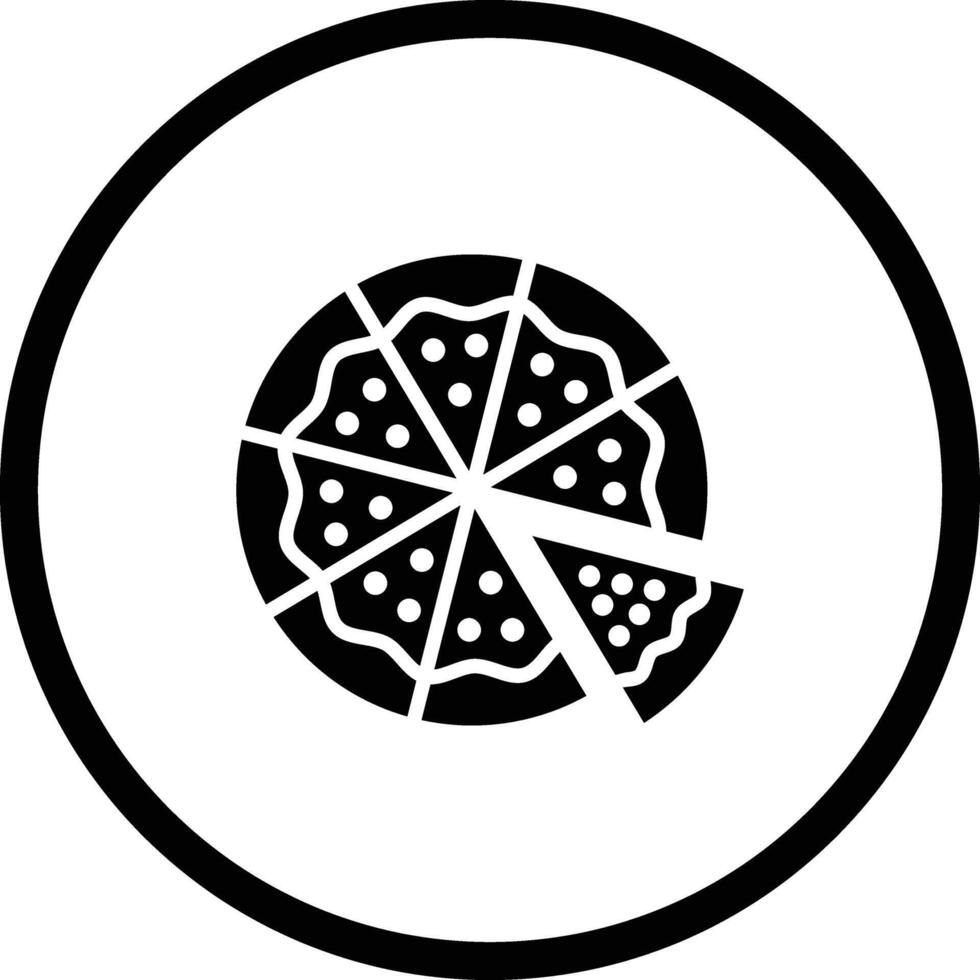 Pizza Icon Design Illustration vector
