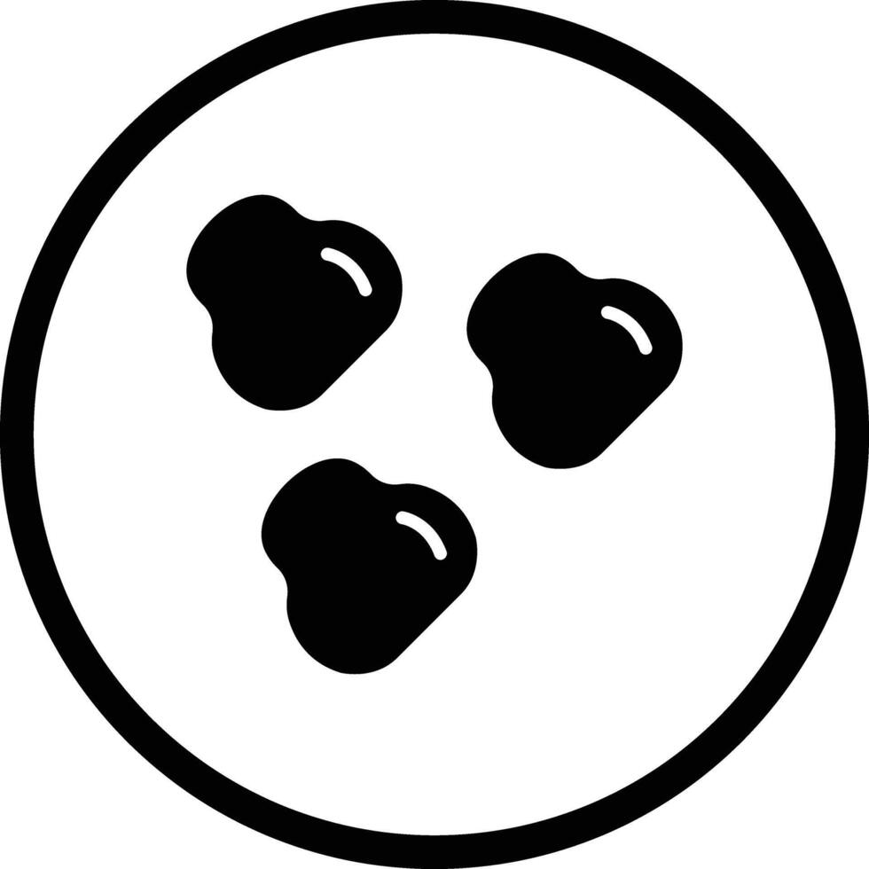 Puffs Icon Design Illustration vector