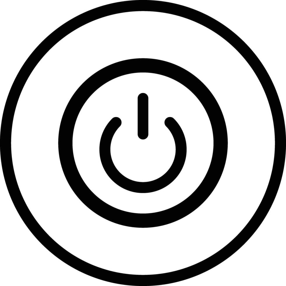 Power Button Icon Design Illustration vector