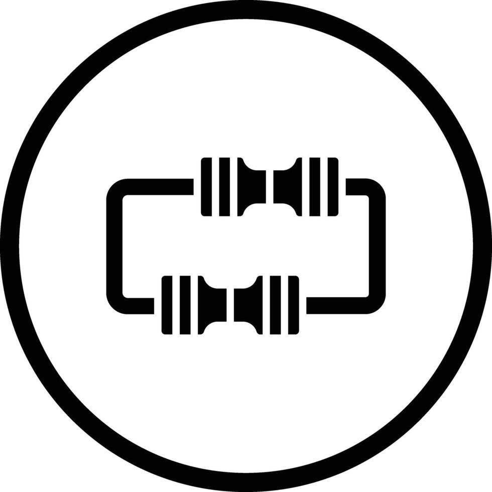 Resistance Icon Design Illustration vector