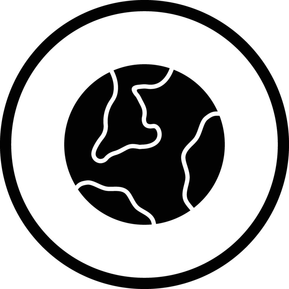 Globe Icon Design Illustration vector