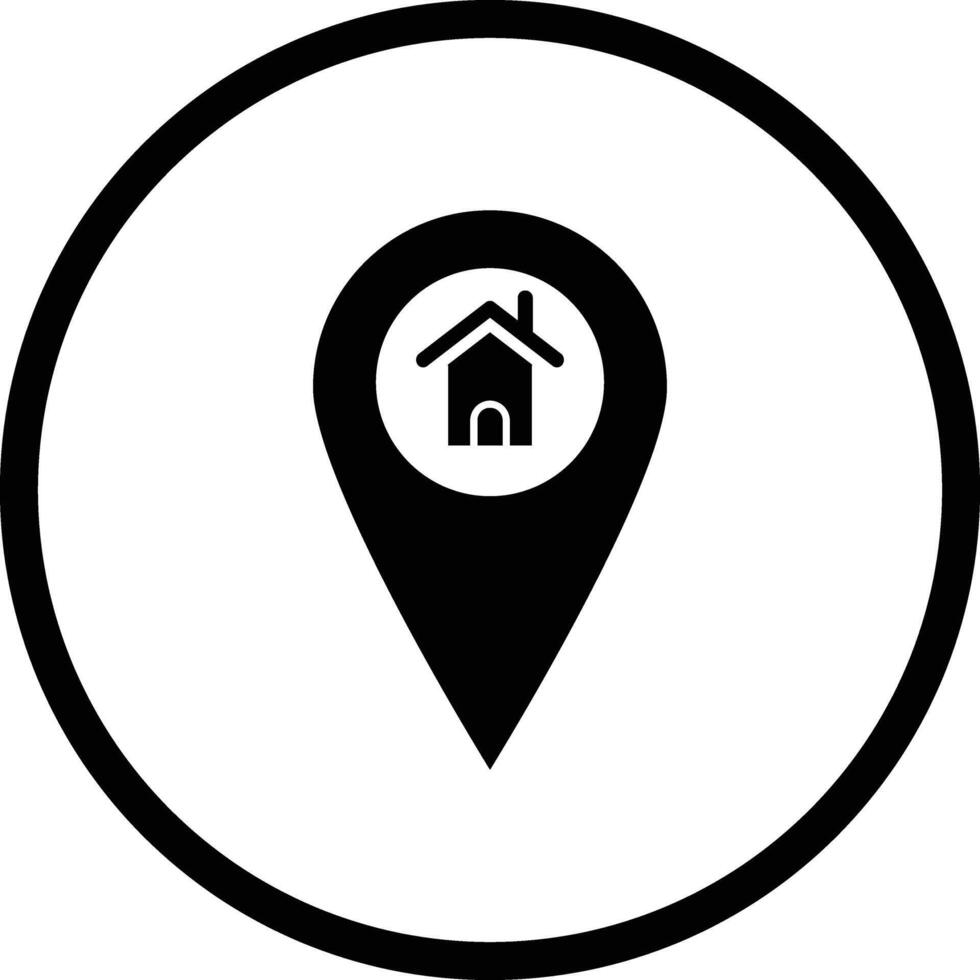 Home Location Icon Design Illustration vector