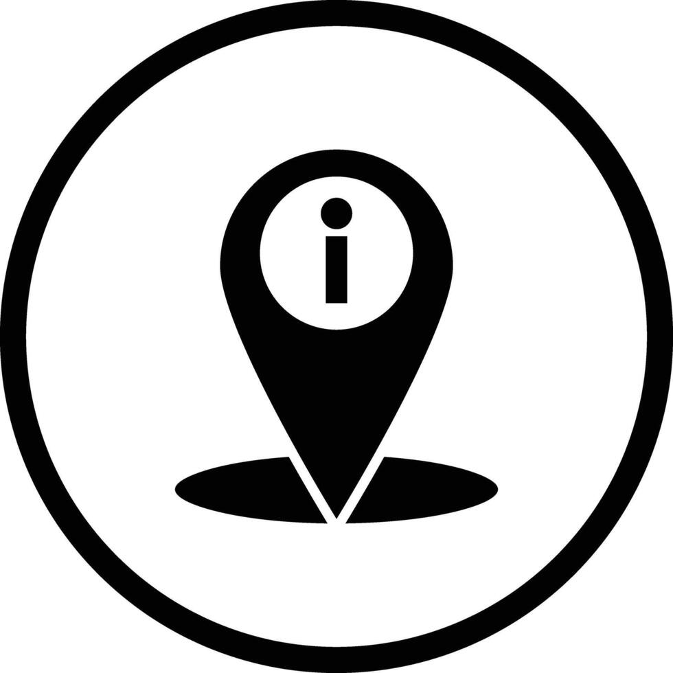 Location information Icon Design Illustration vector