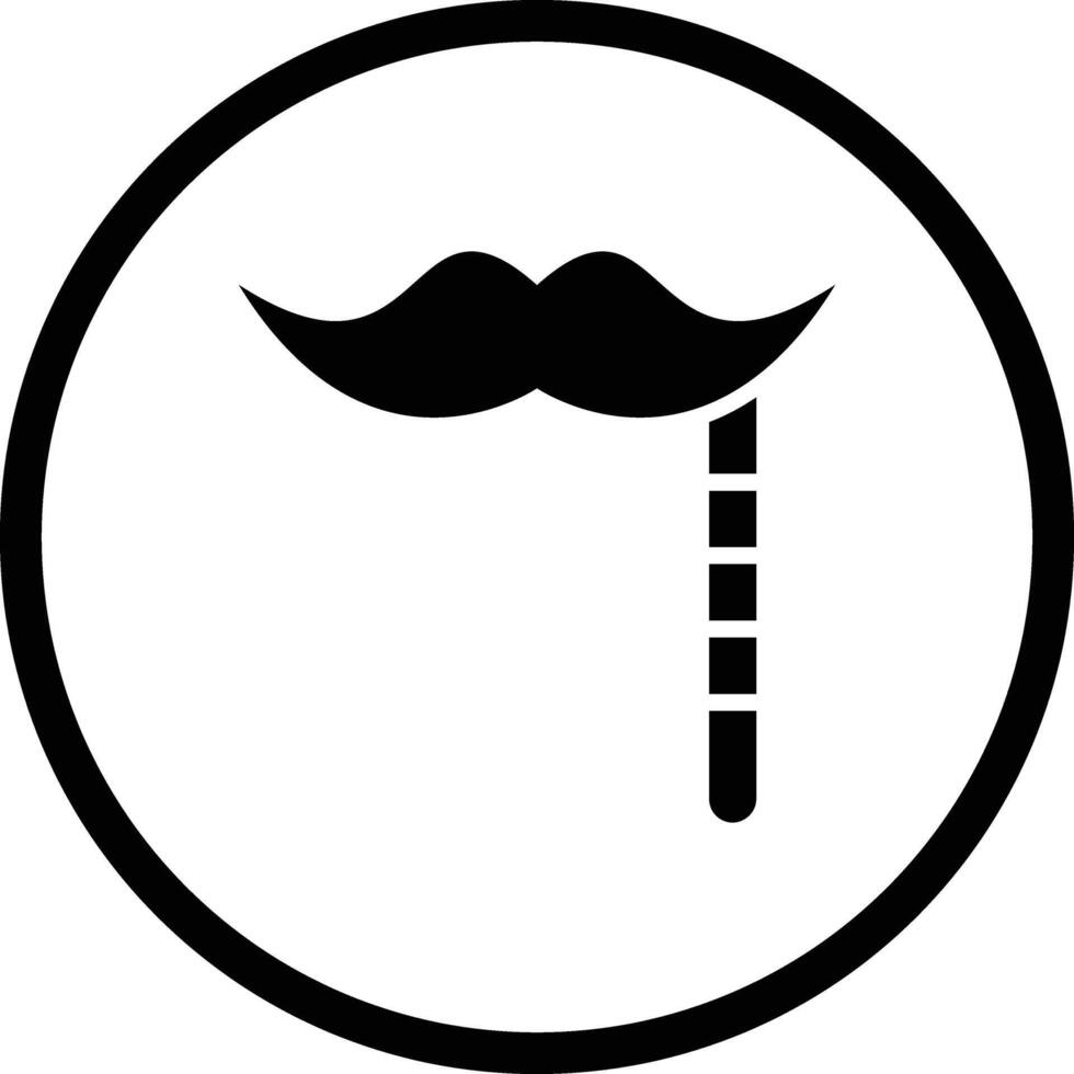 Mustache Icon Design Illustration vector