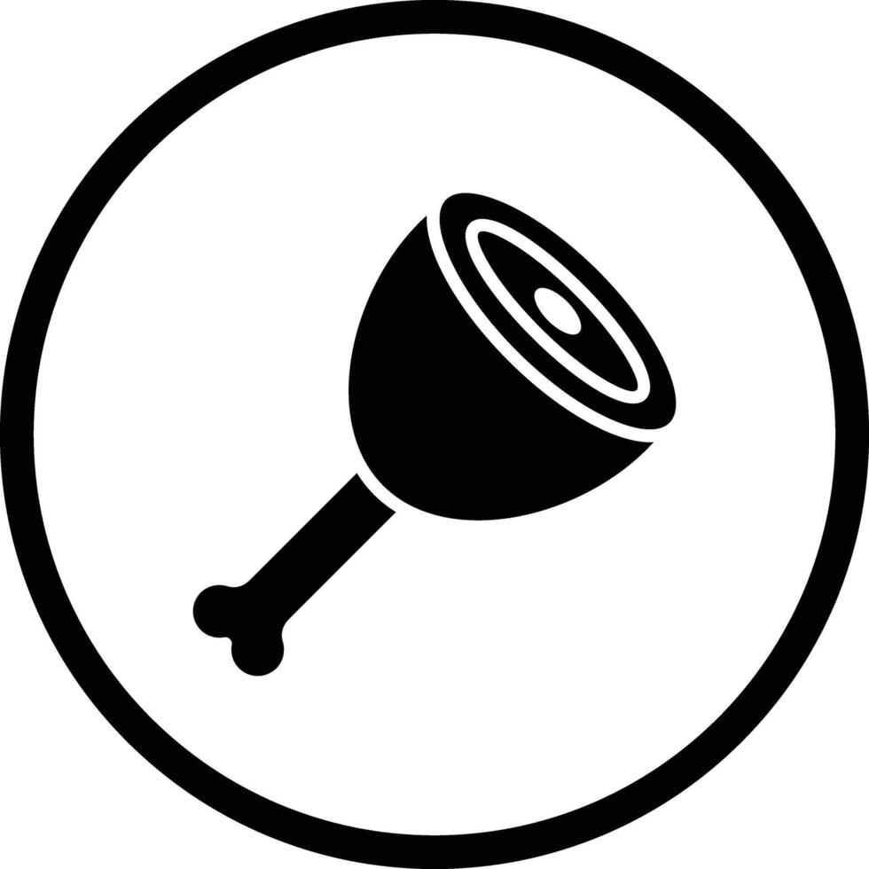 Pork Icon Design Illustration vector
