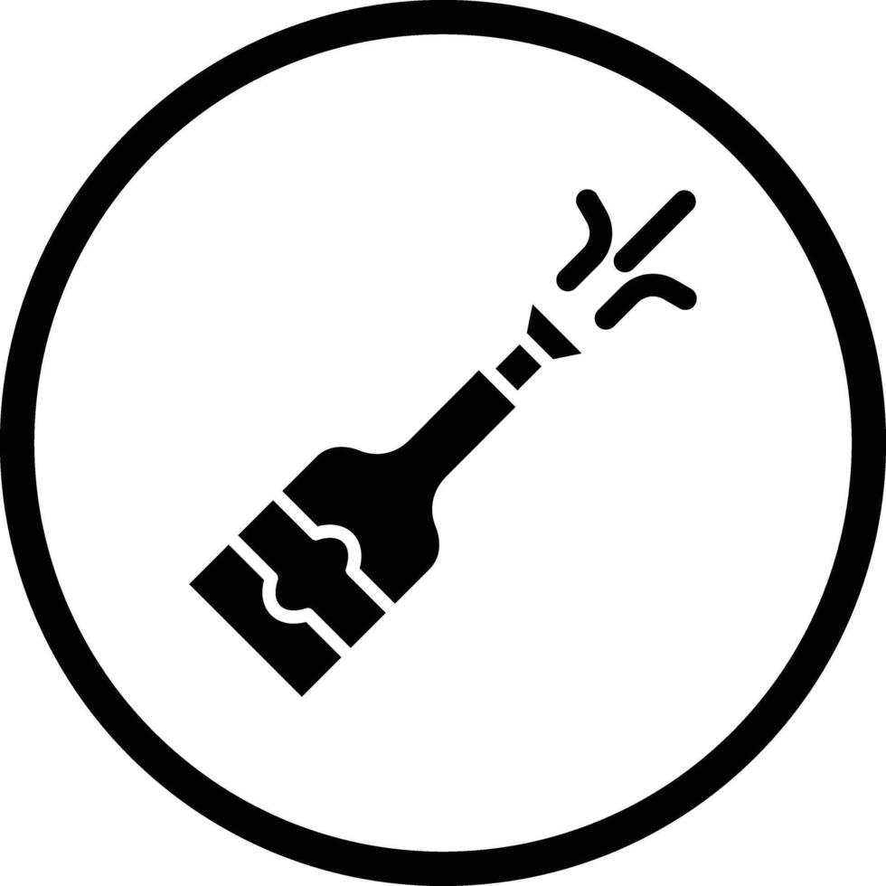 Champagne Icon Design Illustration vector