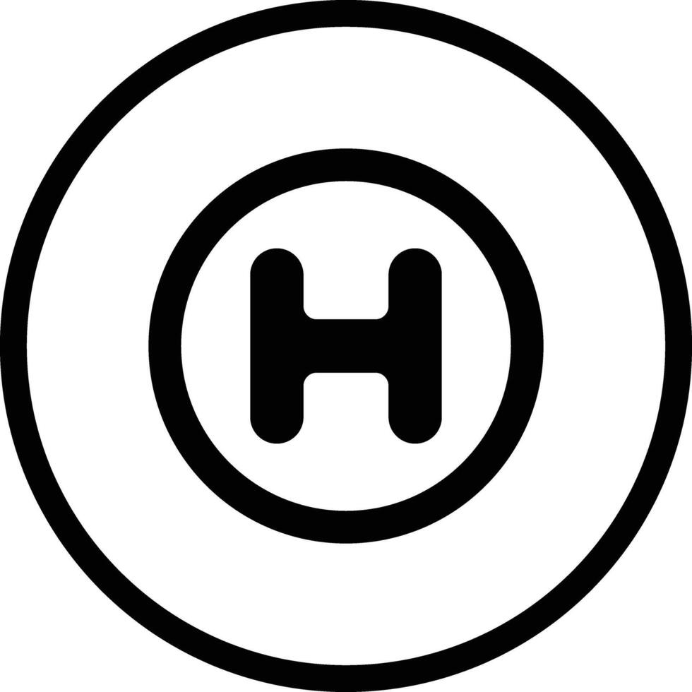 Hospital Icon Design Illustration vector