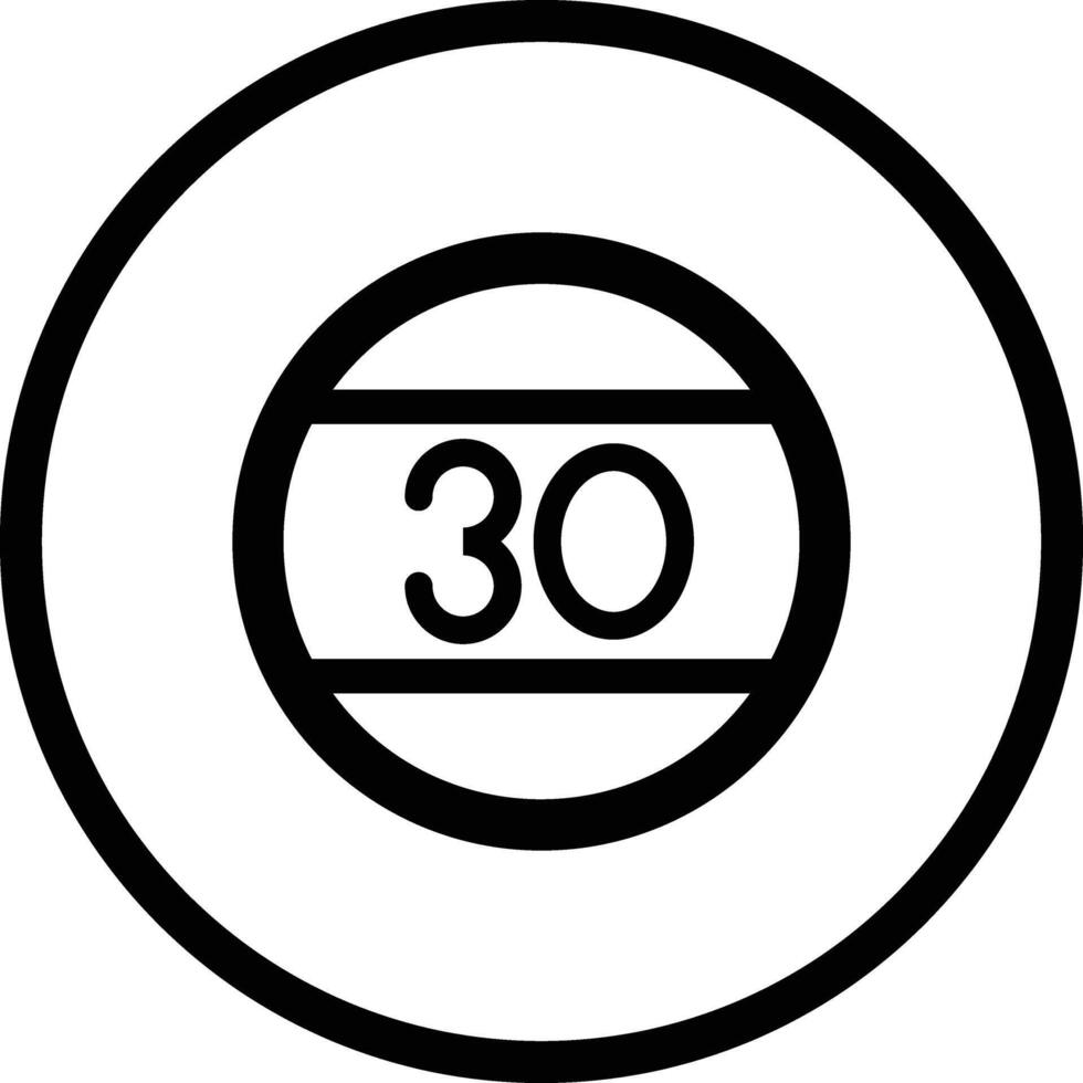 Speed limit Icon Design Illustration vector
