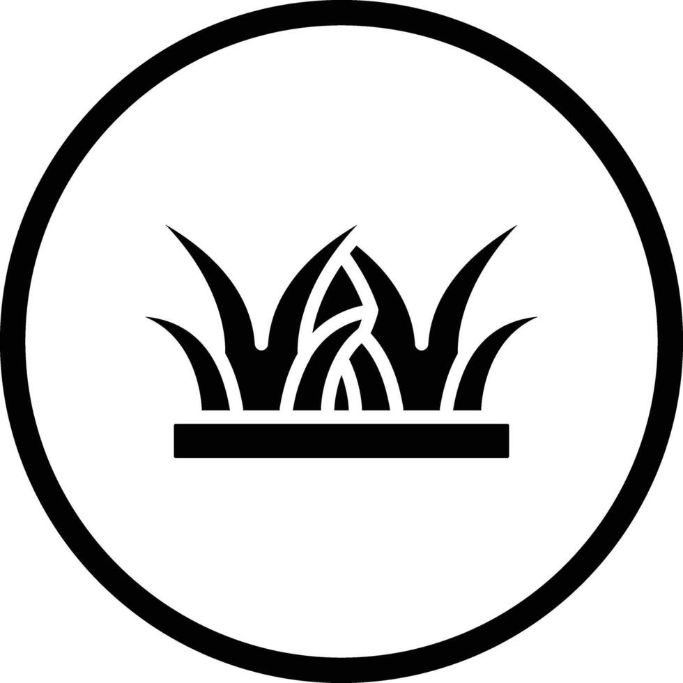 Grass Icon Design Illustration vector