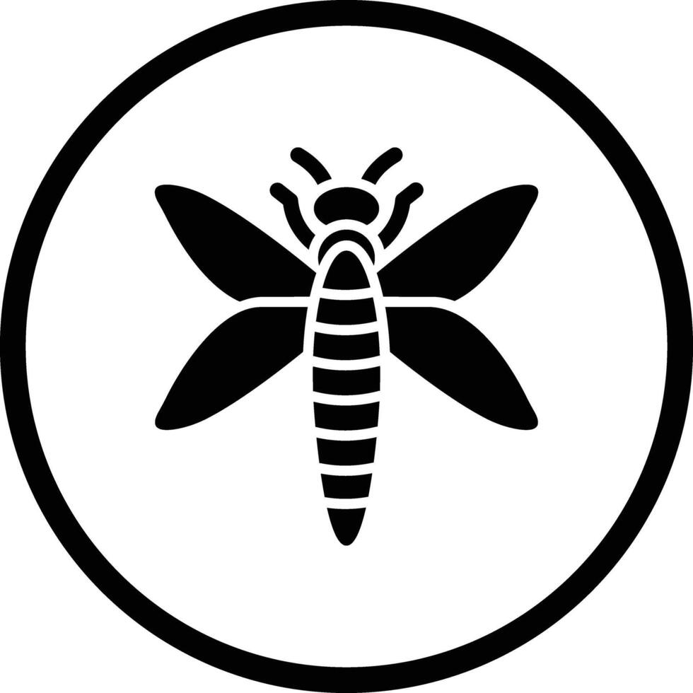 Dragonfly Icon Design Illustration vector