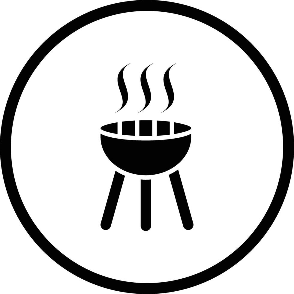 Barbecue Icon Design Illustration vector