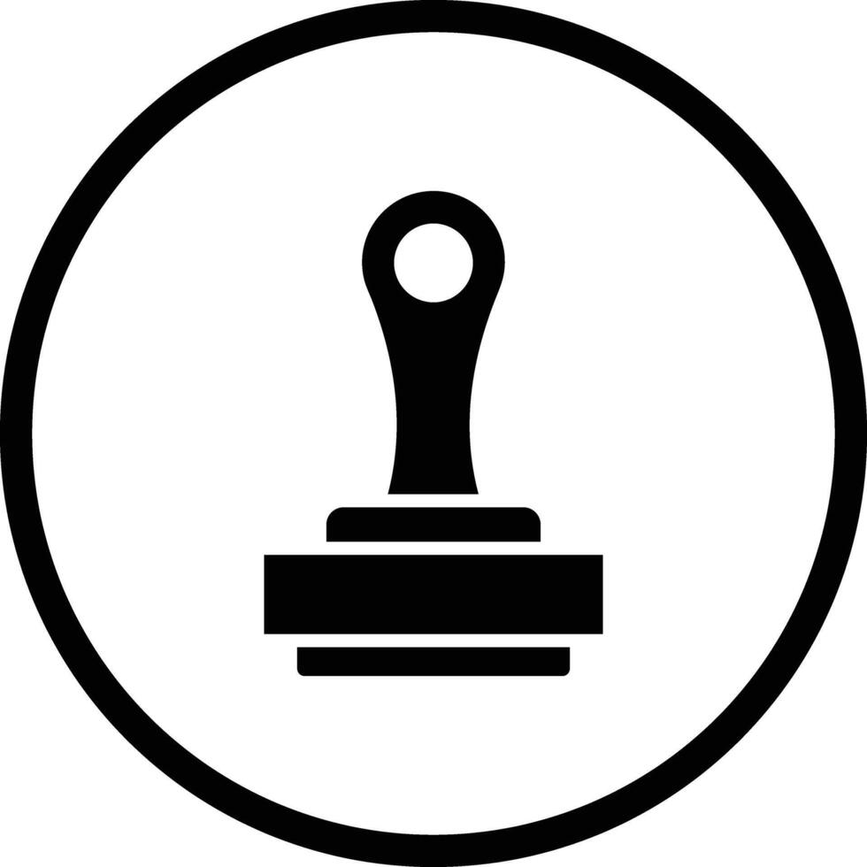 Stamp Icon Design Illustration vector