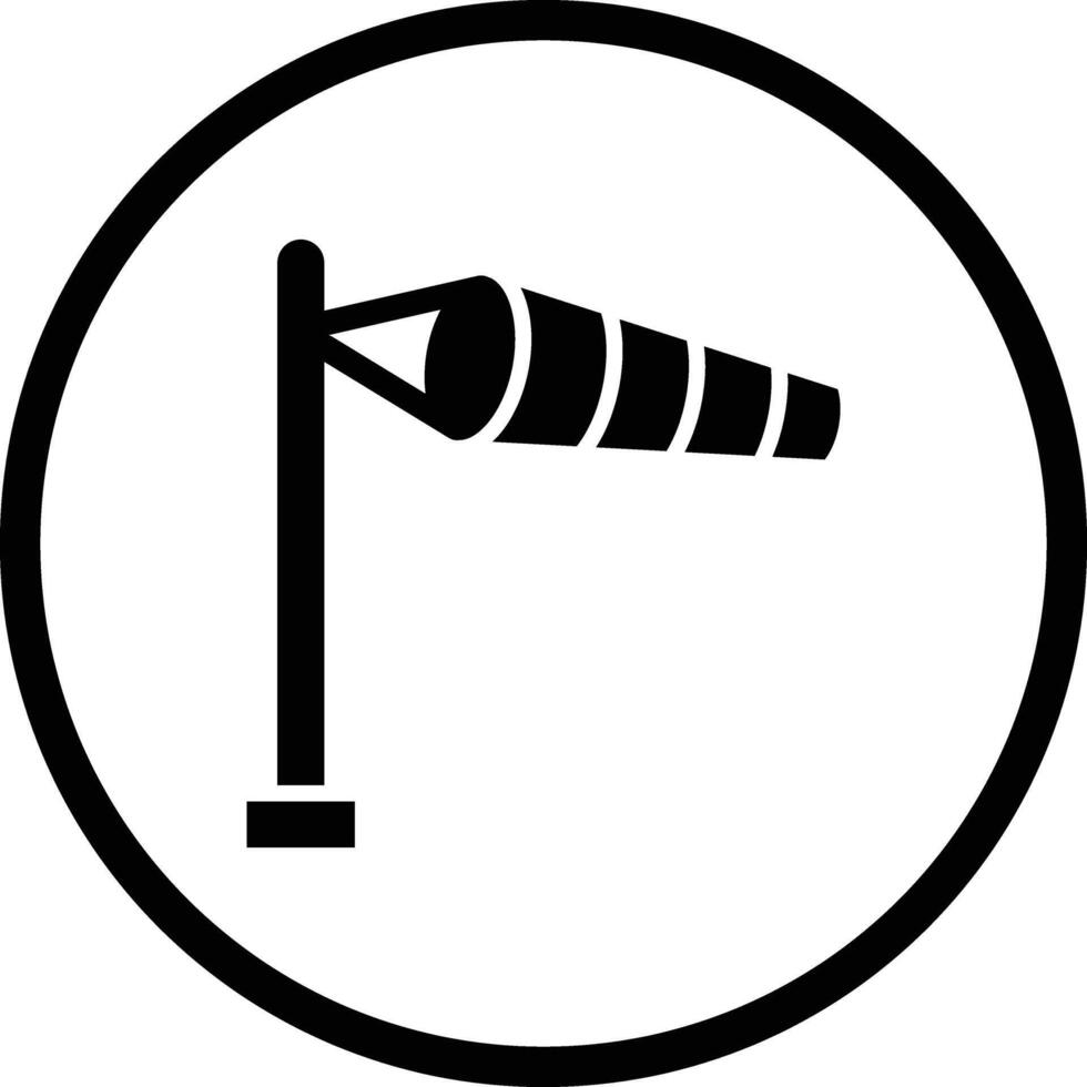 Windsock Icon Design Illustration vector