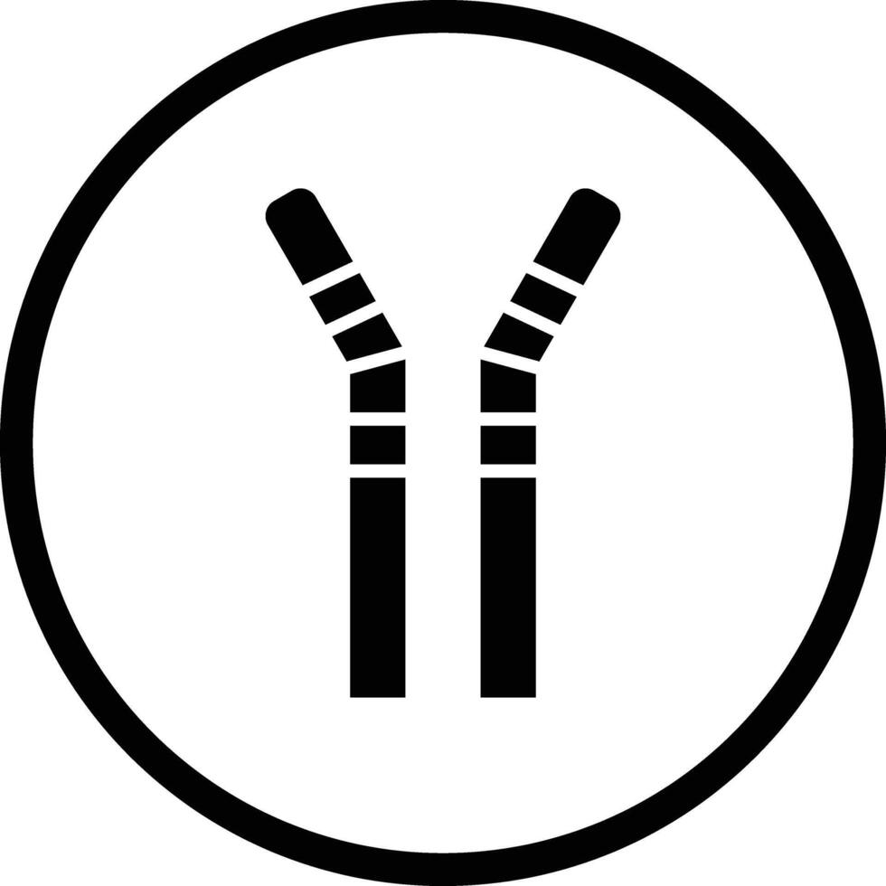 Straws Icon Design Illustration vector