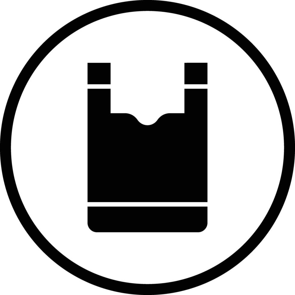Plastic bag Icon Design Illustration vector