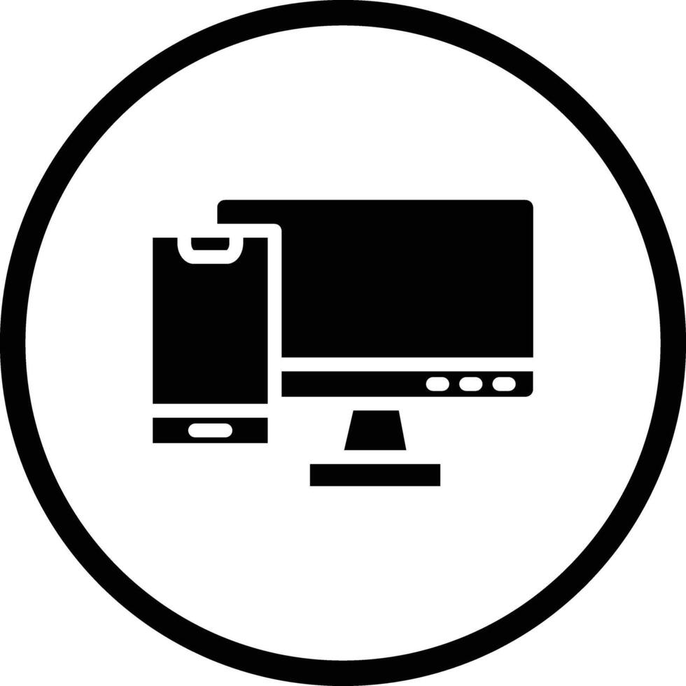Responsive Icon Design Illustration vector