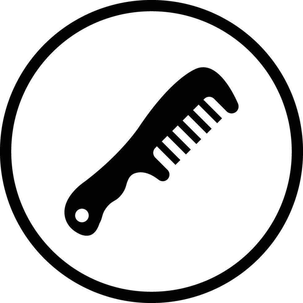 Hair comb Icon Design Illustration vector