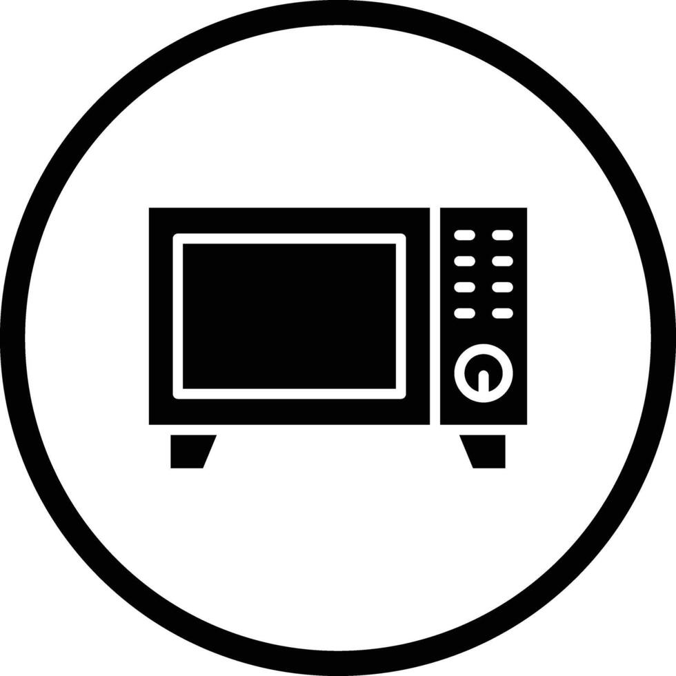 Microwave Icon Design Illustration vector