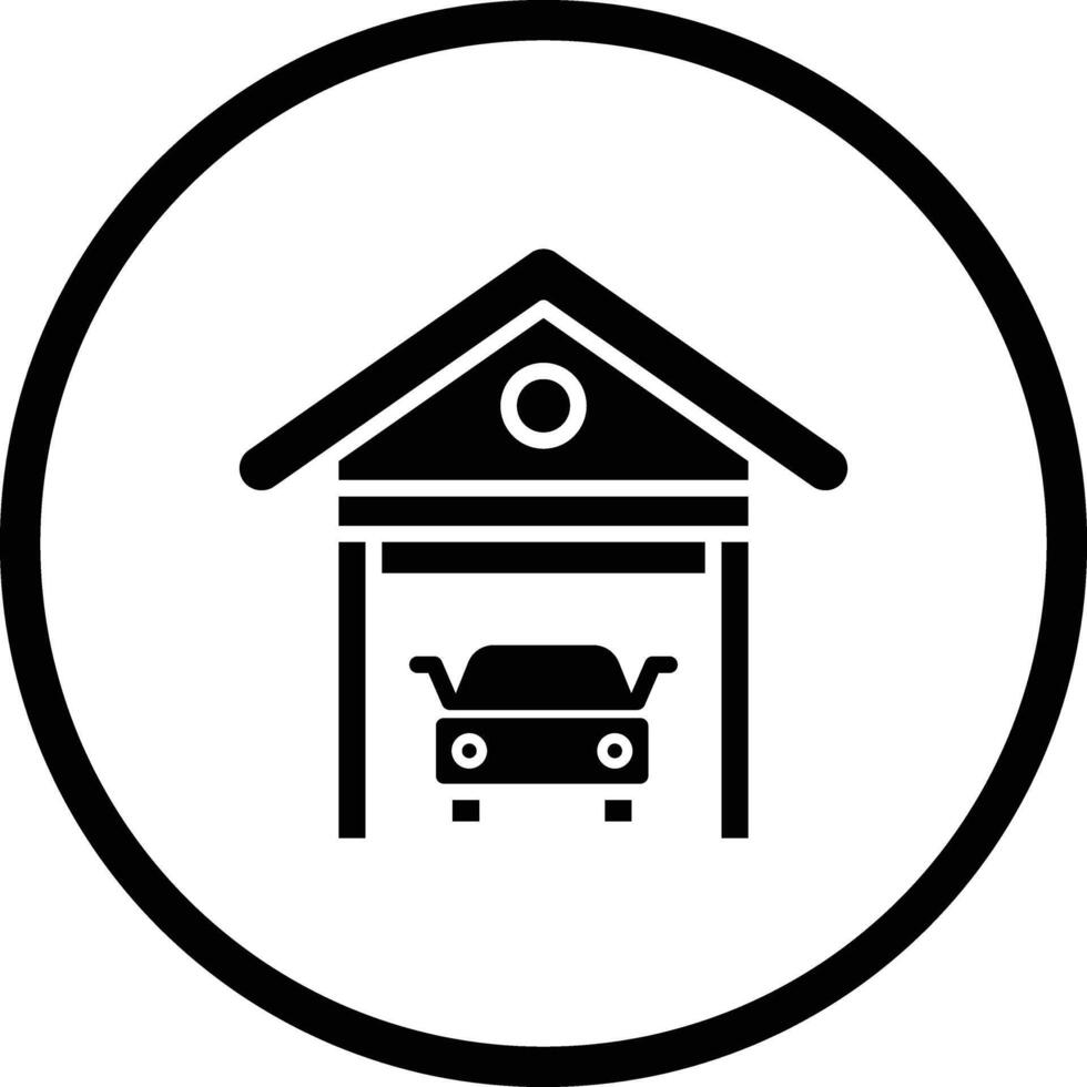 Garage Icon Design Illustration vector