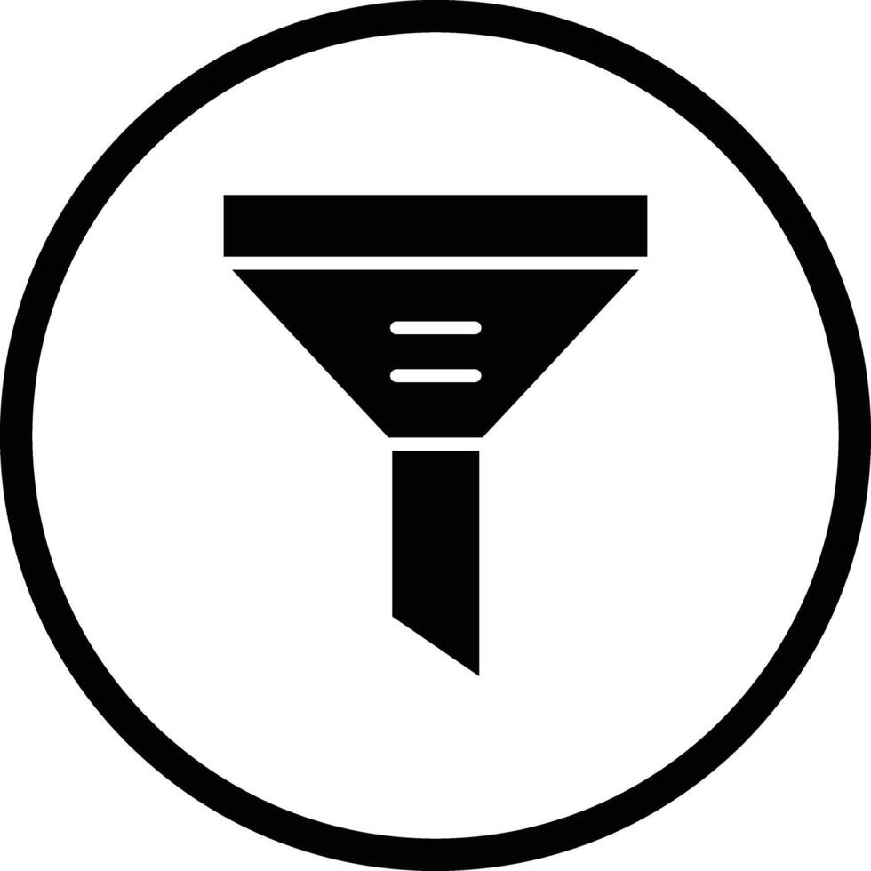 Funnel Icon Design Illustration vector
