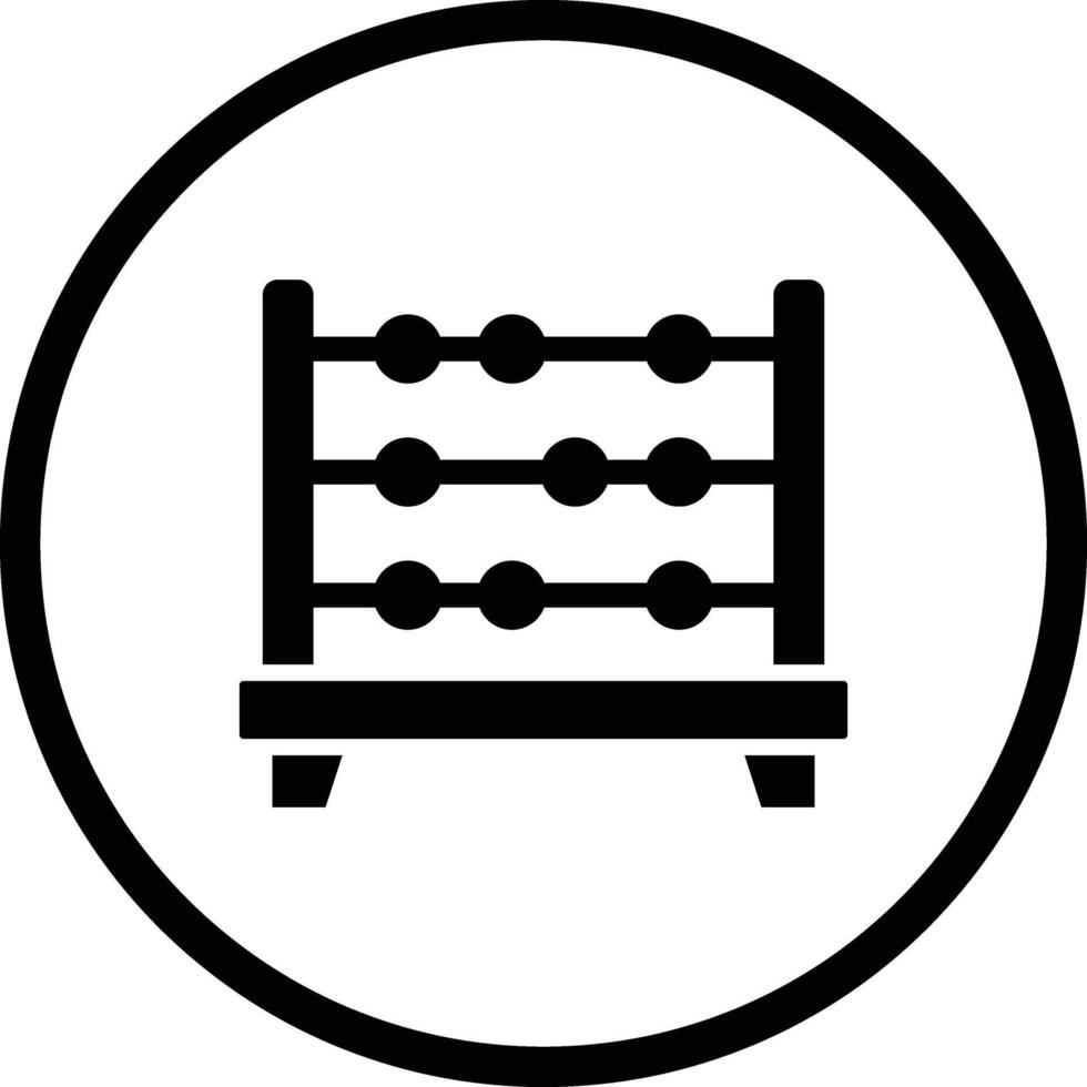 Abacus Icon Design Illustration vector