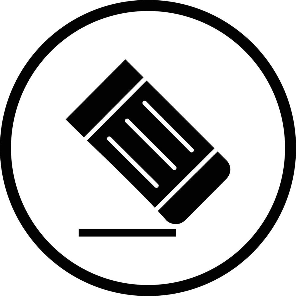 Eraser tool Icon Design Illustration vector
