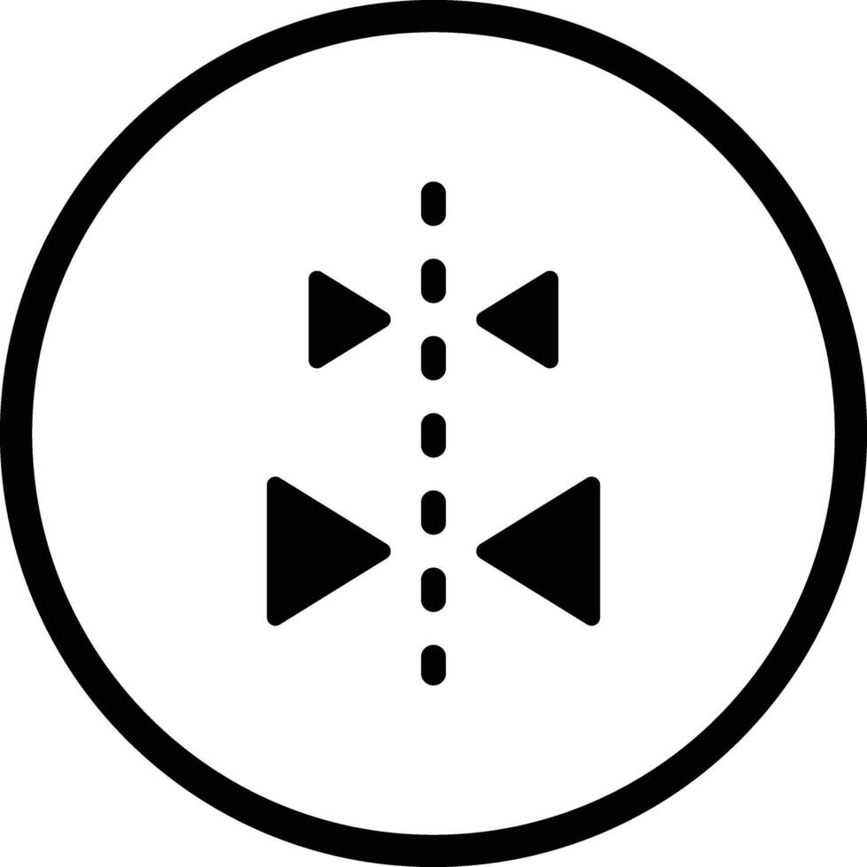 Mirror image Icon Design Illustration vector