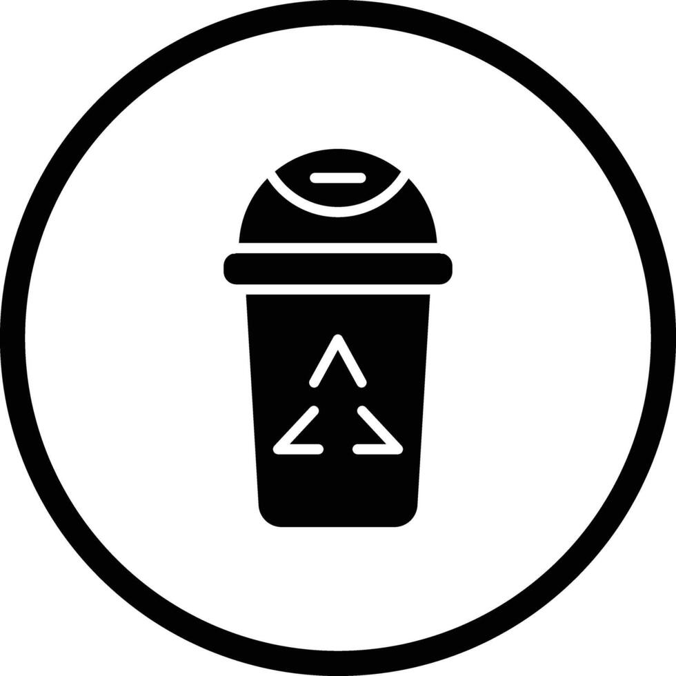 Recycle bin Icon Design Illustration vector