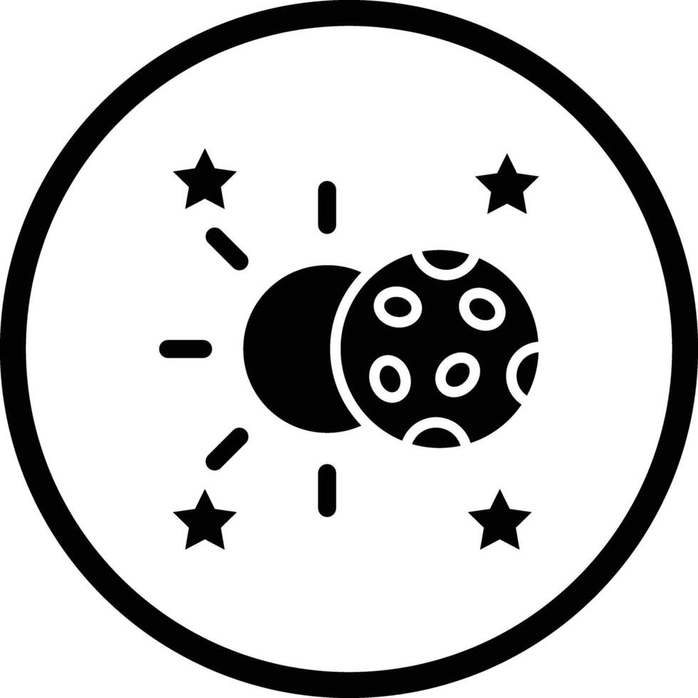 Lunar Icon Design Illustration vector
