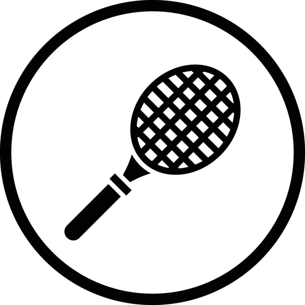 Tennis racket Icon Design Illustration vector