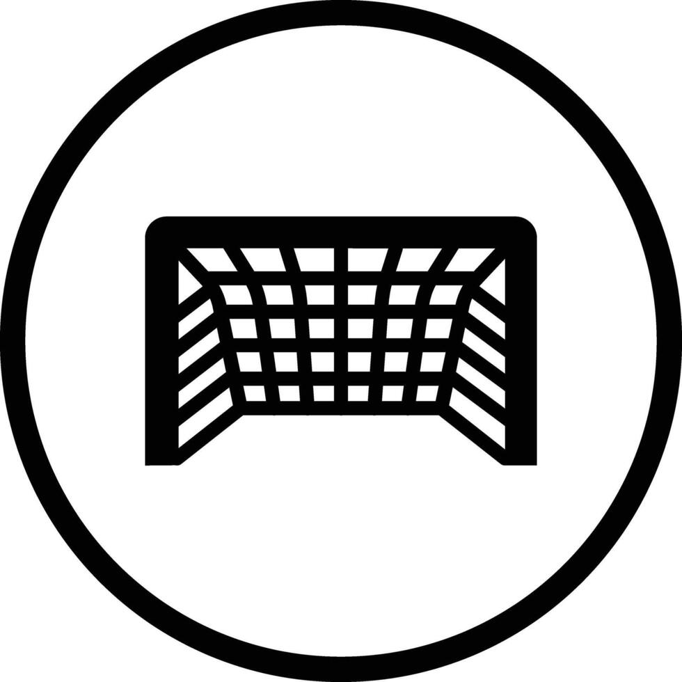 Football goal Icon Design Illustration vector
