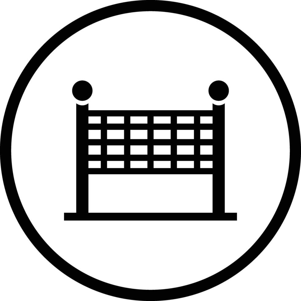 Tennis court Icon Design Illustration vector