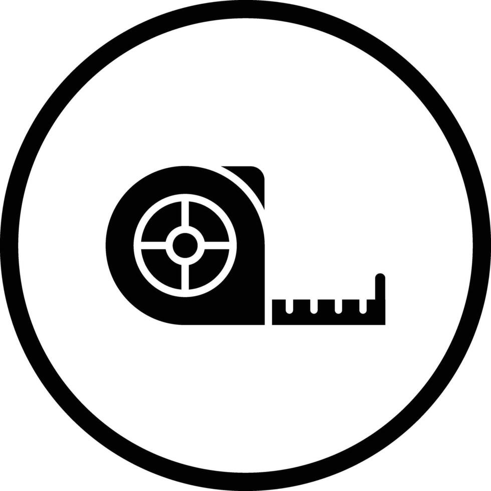 Measuring tape Icon Design Illustration vector