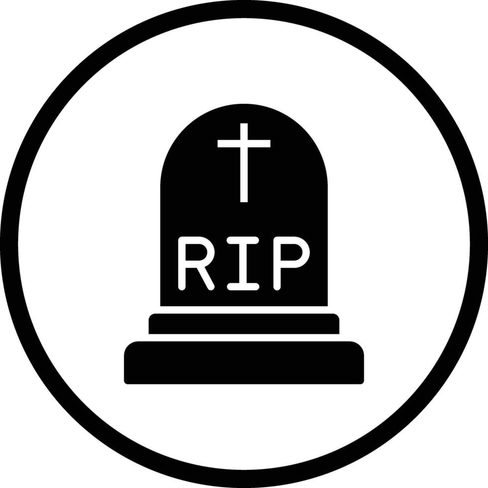 Grave Icon Design Illustration vector