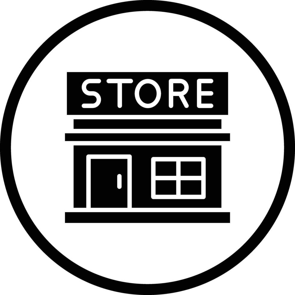 Grocery store Icon Design Illustration vector