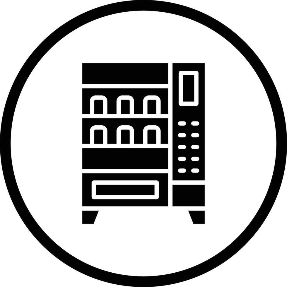 Vending machine Icon Design Illustration vector