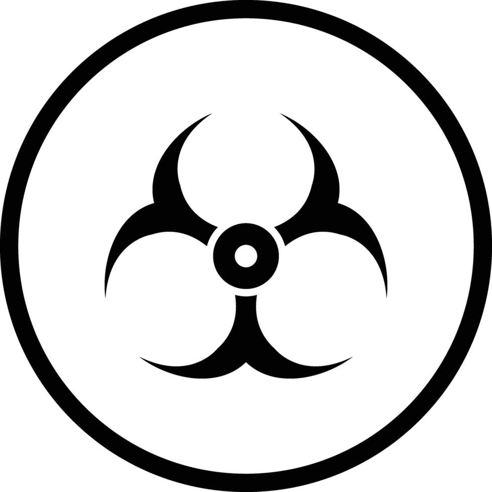 Bio hazard Icon Design Illustration vector