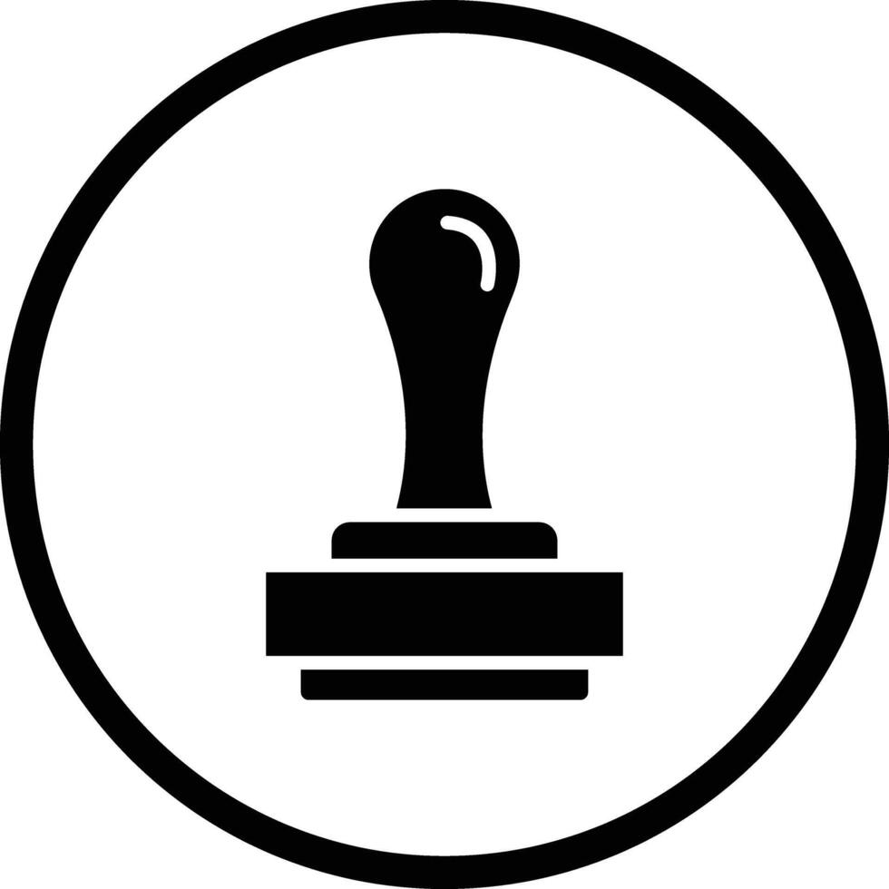 Stamp Icon Design Illustration vector