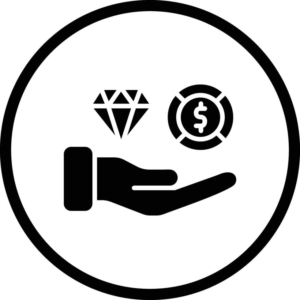 Wealth Icon Design Illustration vector