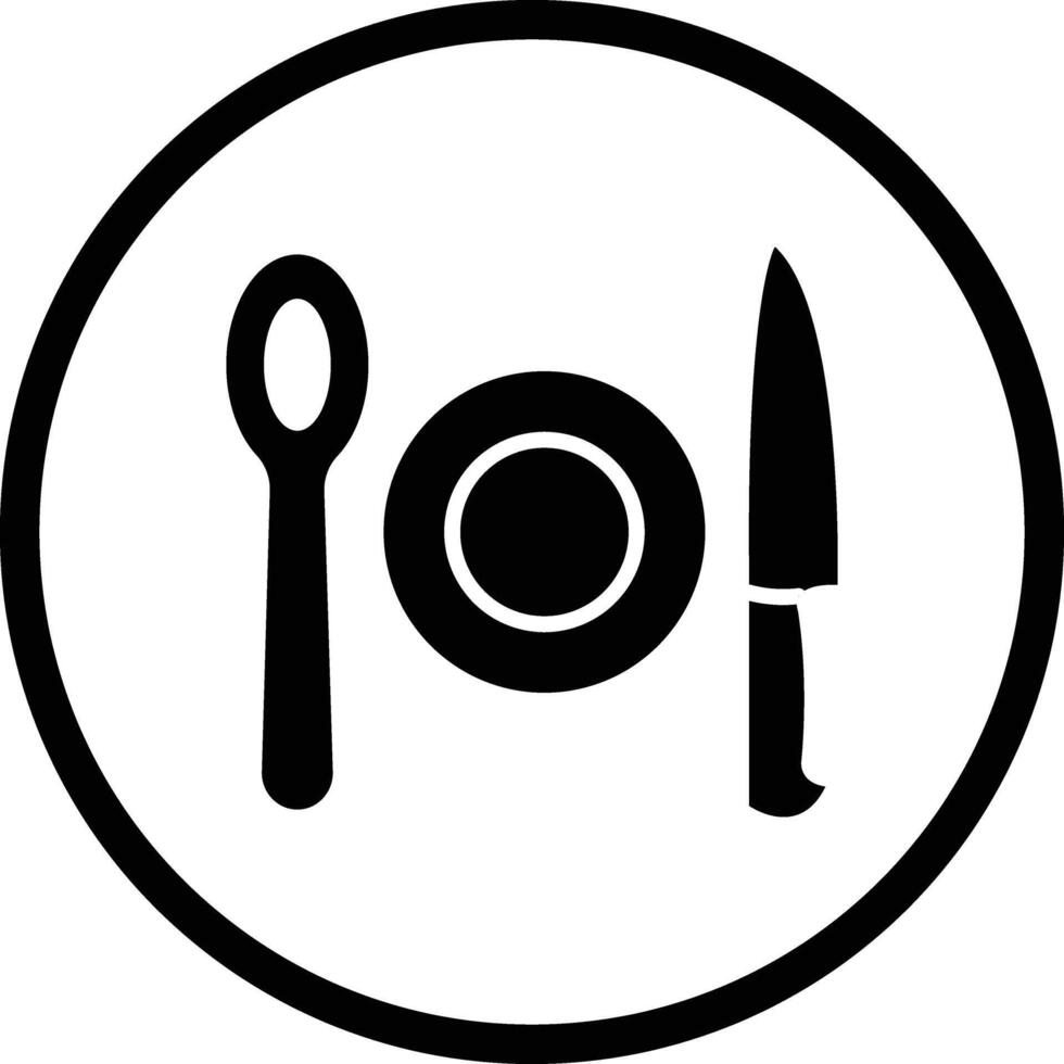 Dining meal Icon Design Illustration vector