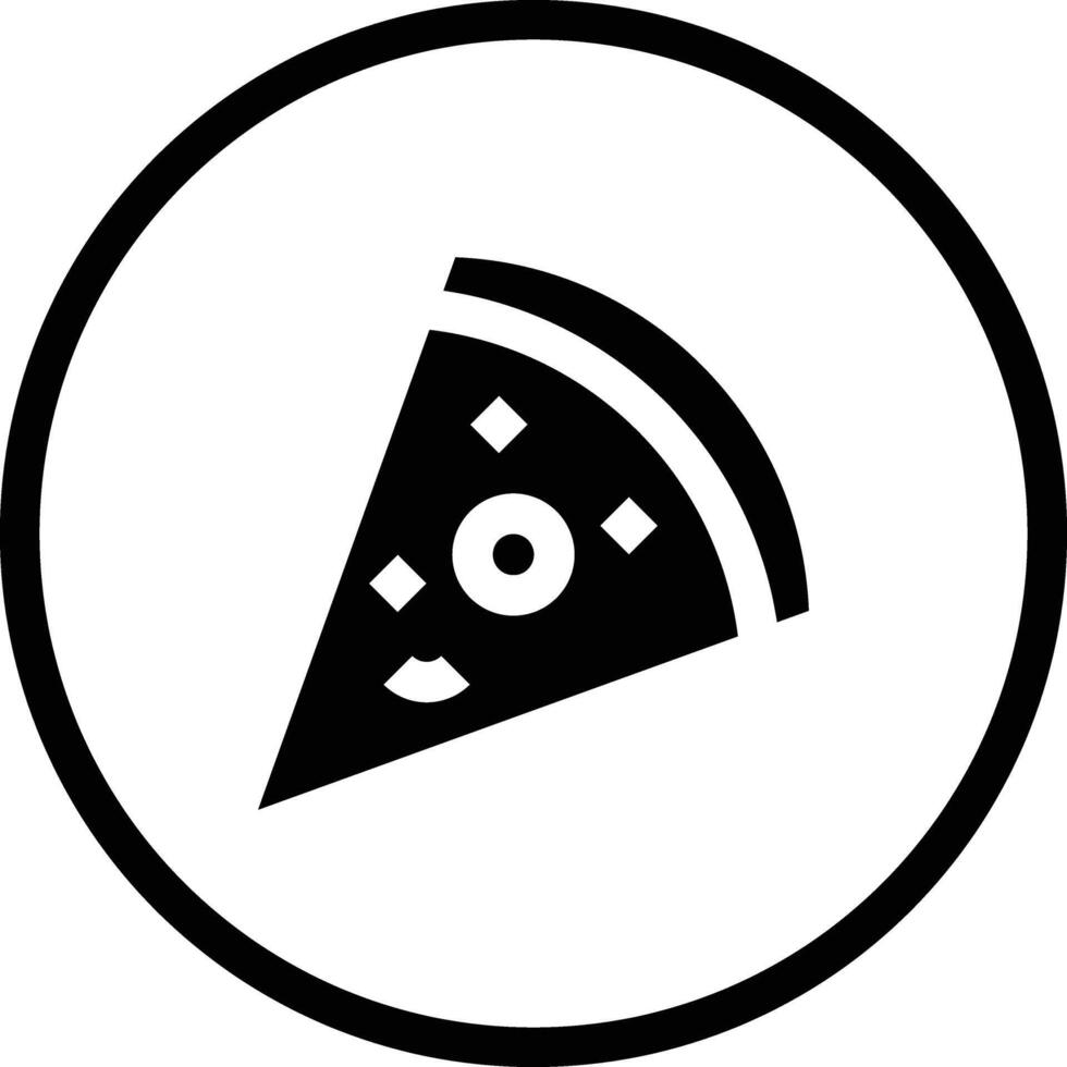 Pizza Icon Design Illustration vector