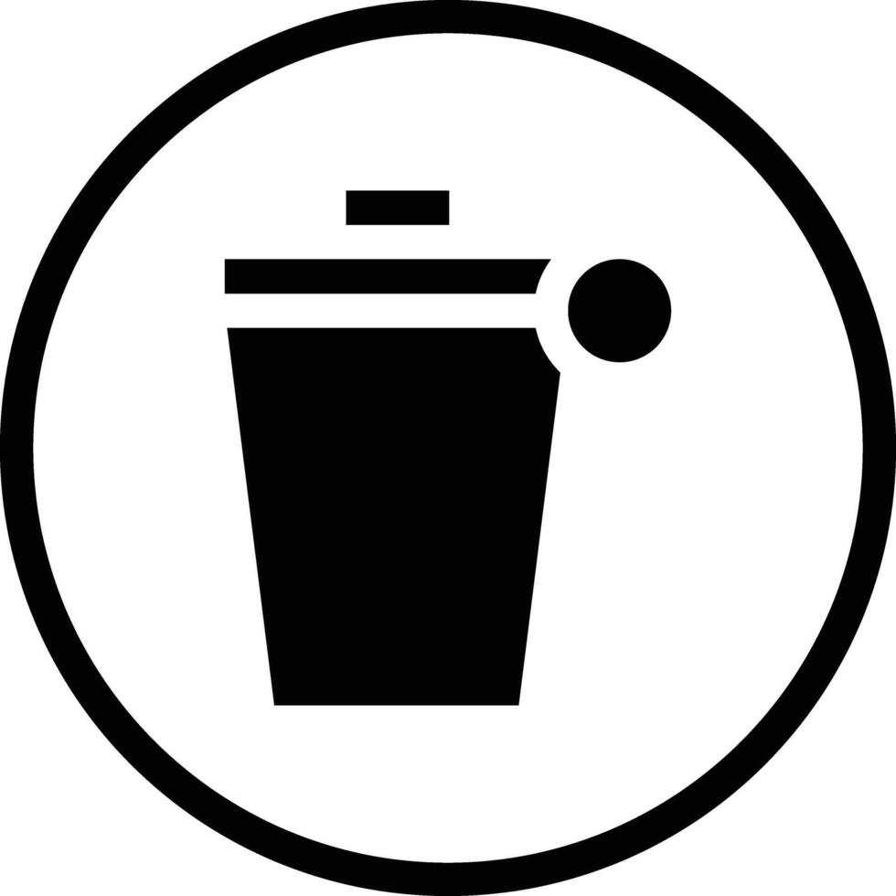 Bin Icon Design Illustration vector