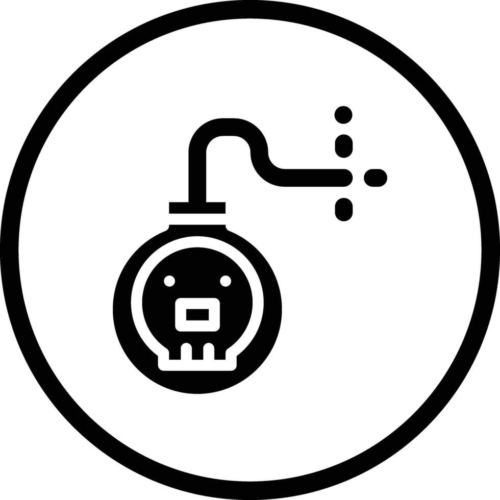Bomb Icon Design Illustration vector