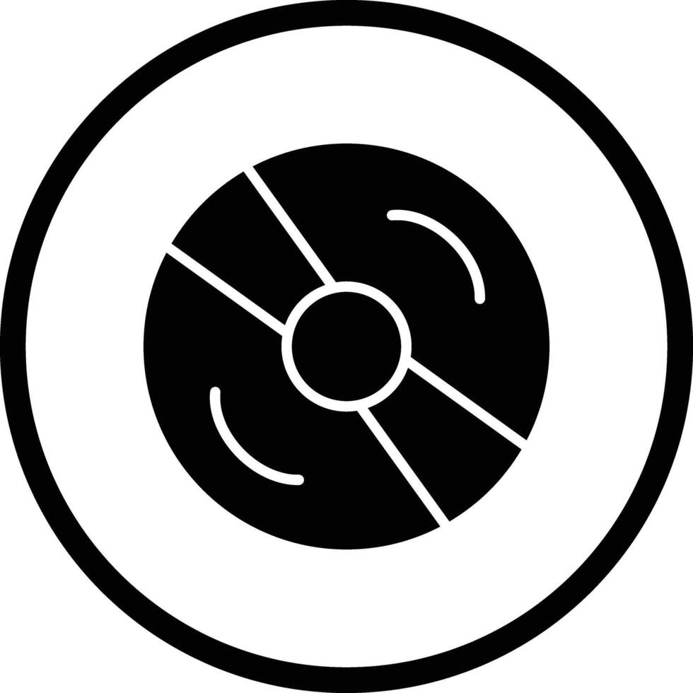 Compact Disc Icon Design Illustration vector