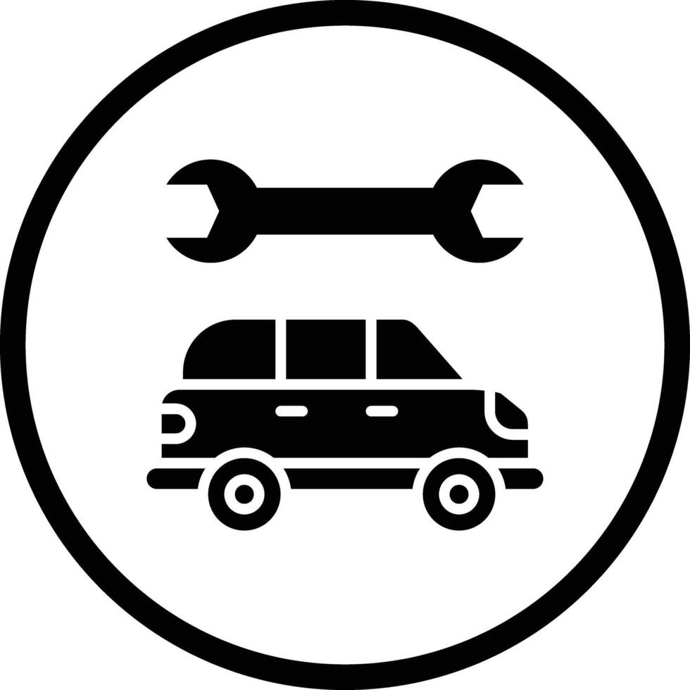 Car service Icon Design Illustration vector
