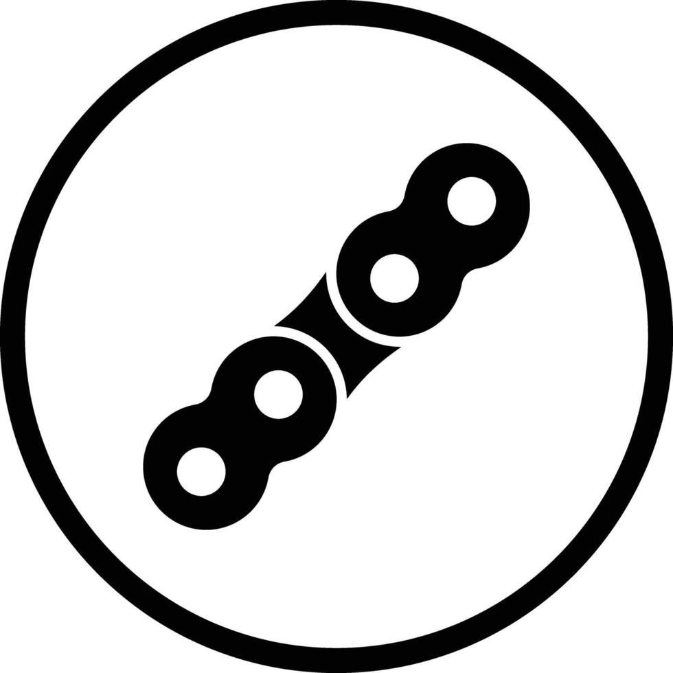 Chain Icon Design Illustration vector